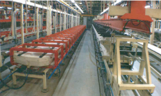 Casting machine for Western-style WC (two pieces))