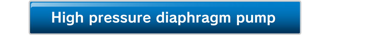 High pressure diaphragm pump